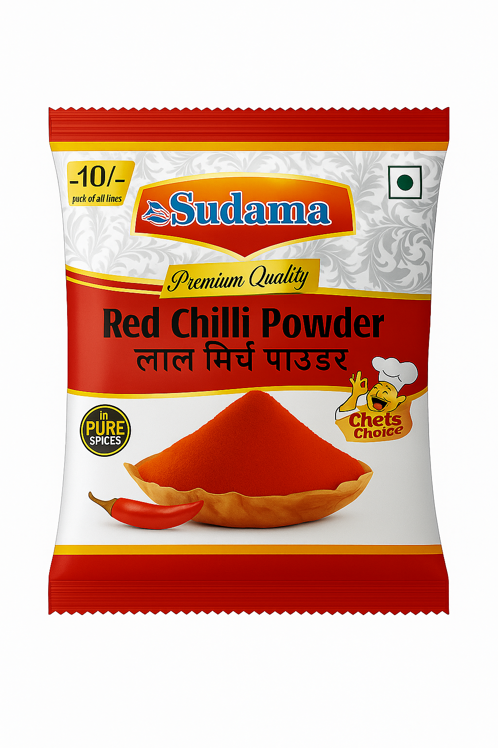 Premium Red Chilli Powder by Sudama Enterprises – Pure, Natural & High Quality