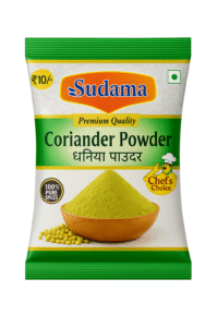Sudama Coriander Powder – pure natural dhaniya with fresh aroma and authentic Indian flavor